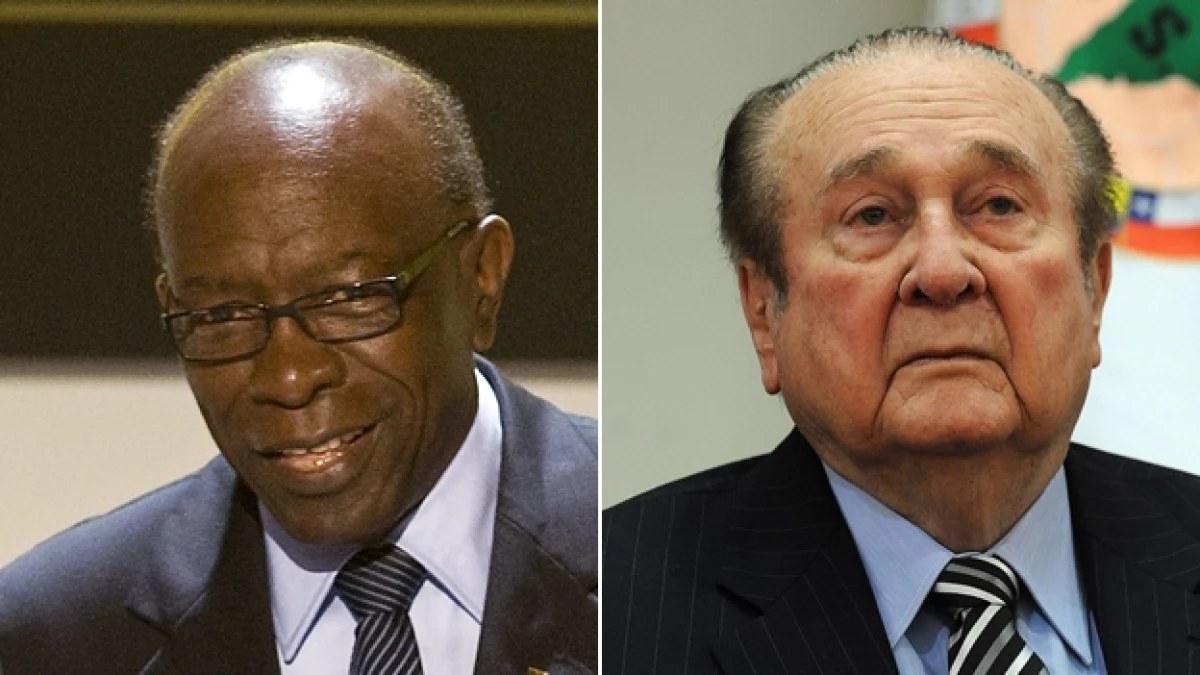 Jack Warner Nicolas Leoz FIFA