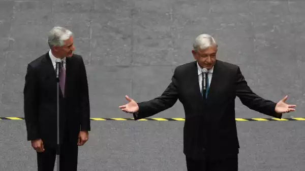 AMLO y Del Mazo