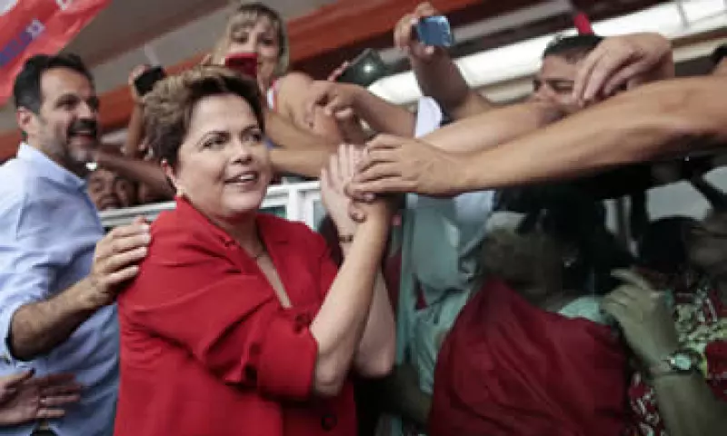 Dilma Rousseff ha basado su campaña en los éxitos de los 12 años de Gobierno del Partido de los Trabajadores. (Foto: Reuters)