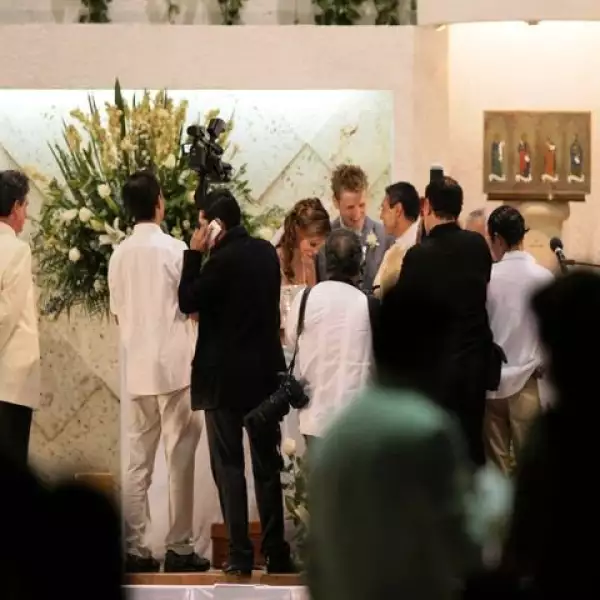 Boda de Alexander Acha y Christiane Burillo.