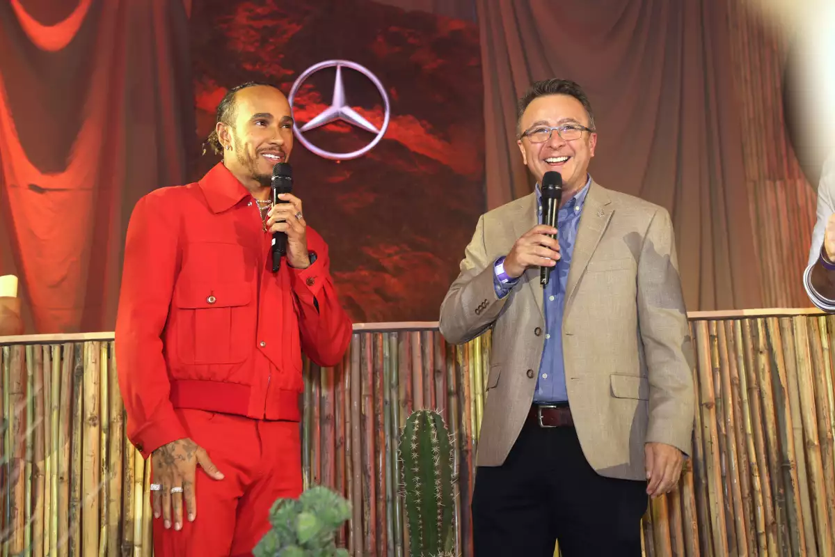 Lewis Hamilton y Jaime Cohen