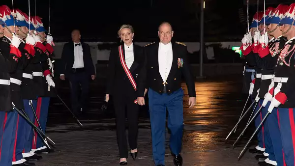 Charlene y Alberto de Mónaco