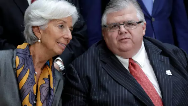 Agustin Carstens Christine Lagarde