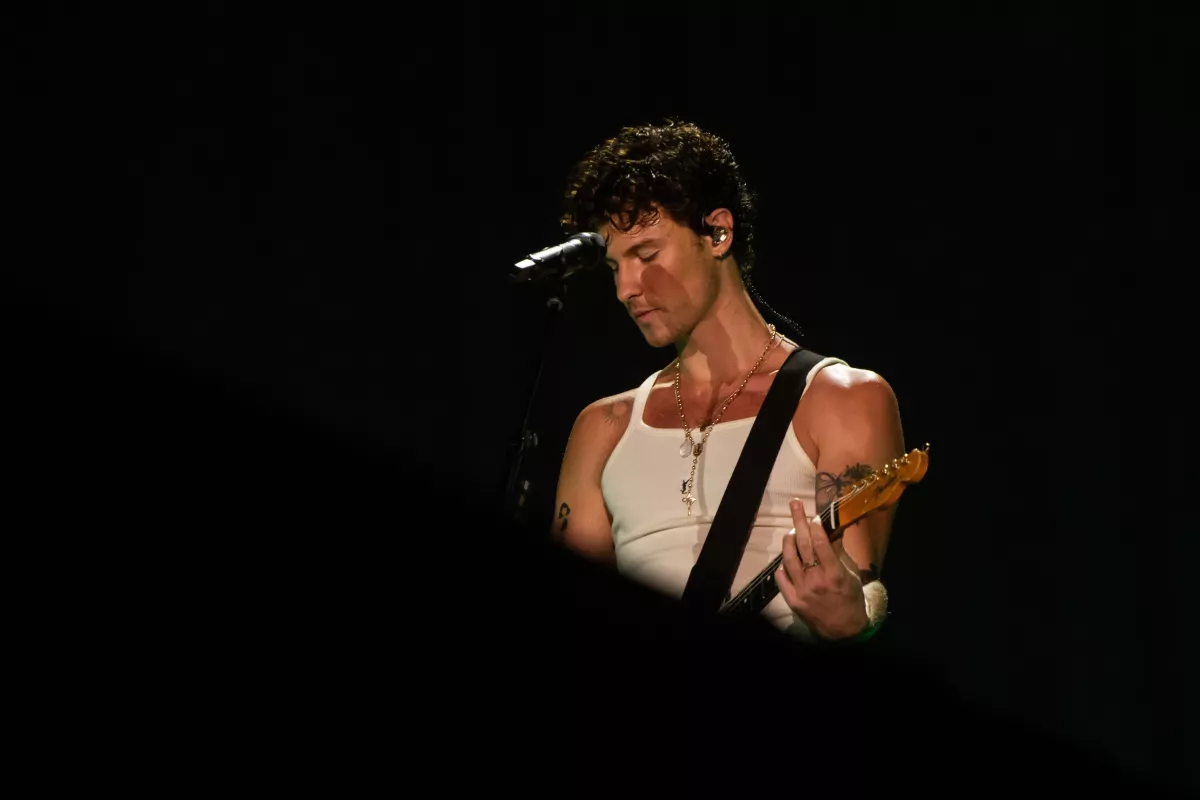 Shawn Mendes in concert at Rock In Rio Festival, Rio de Janeiro, Brazil - 23 Sep 2024