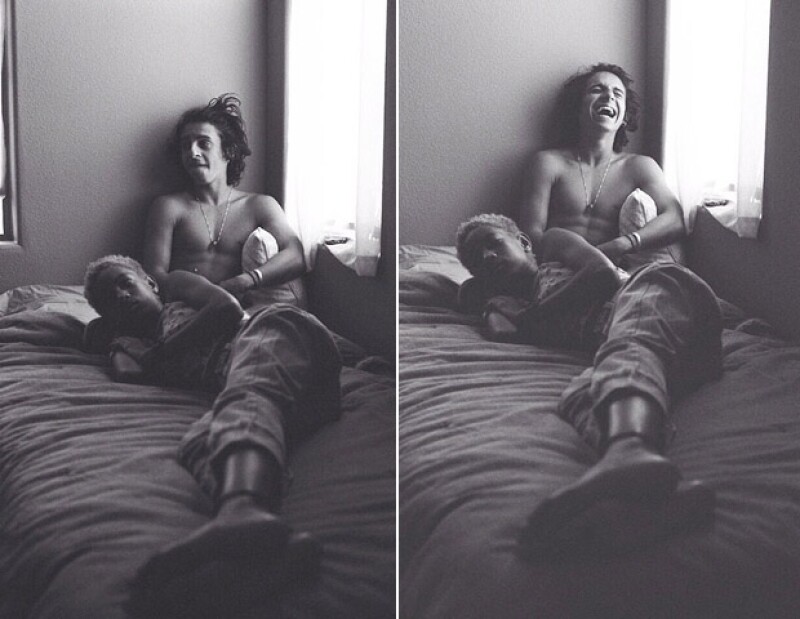 Willow Smith con Moises Arias