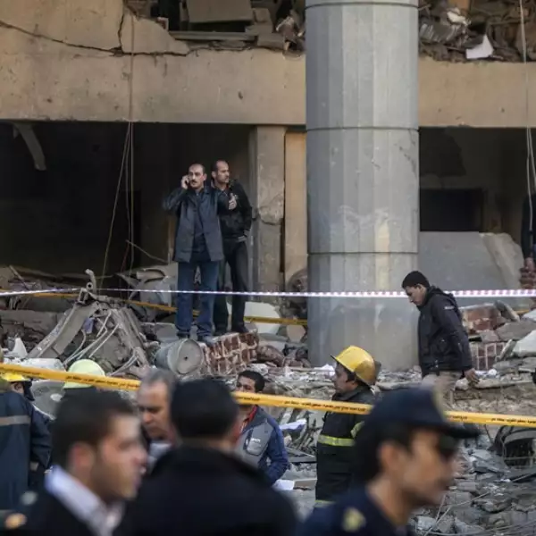 egipto, explosión, sede policia