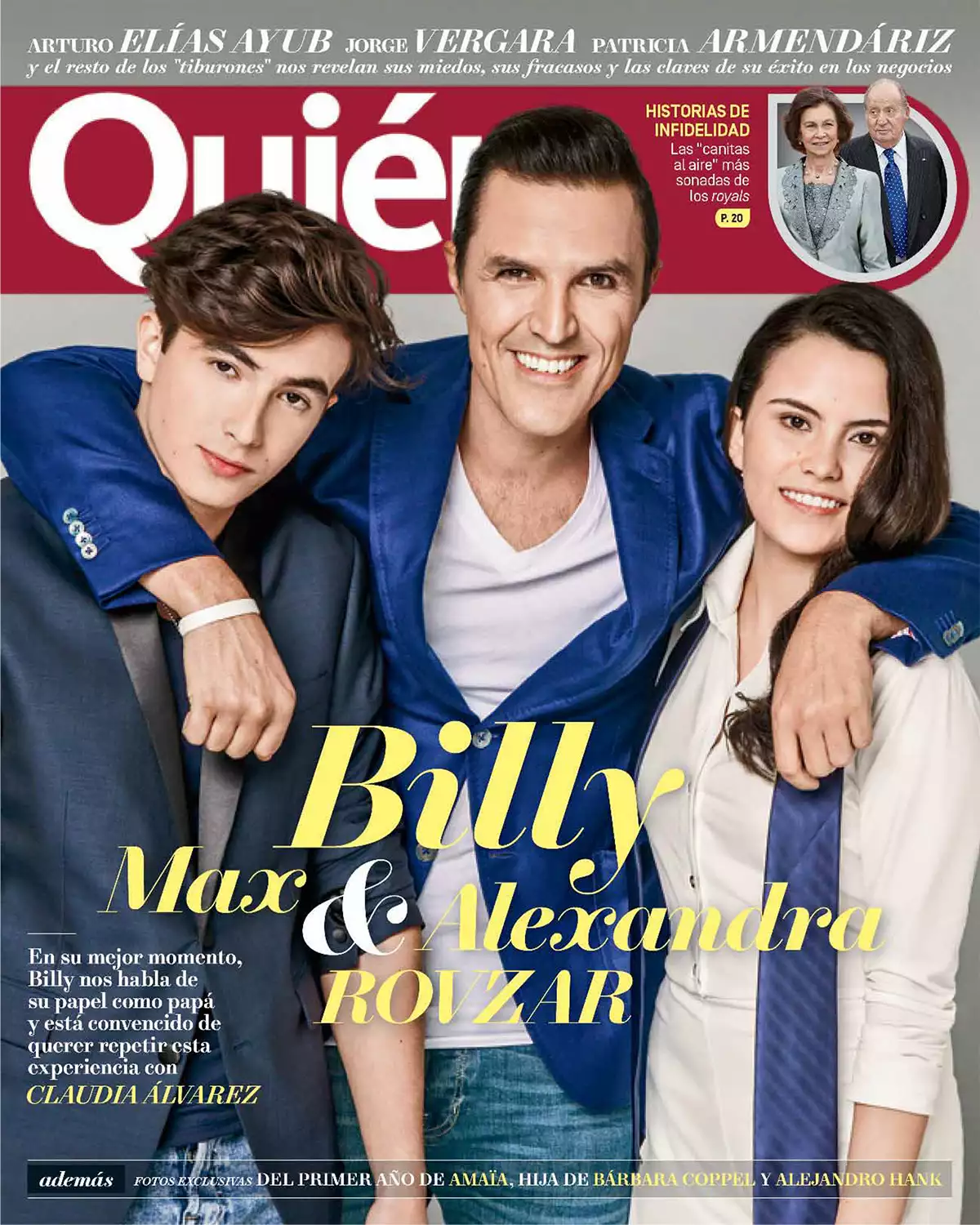 Billy Rovzar nos presenta a sus hijos, Max y Alexandra