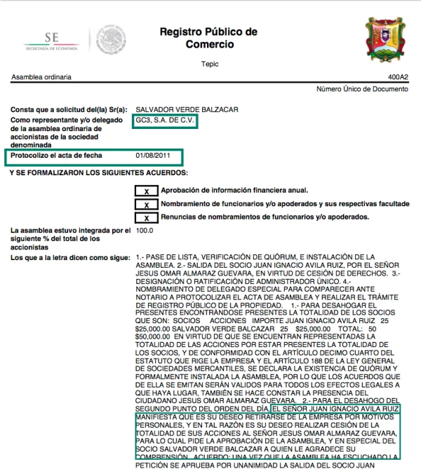 GC3, SA de CV