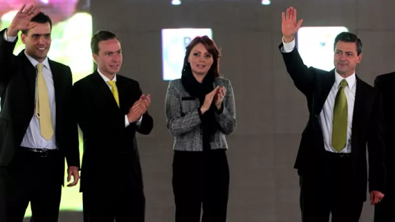 Toma de protesta de Peña Nieto