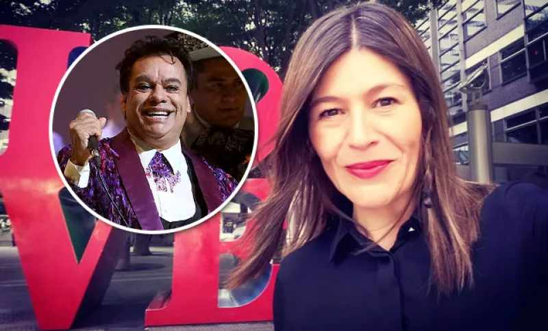 Martha Figueroa y Juan Gabriel