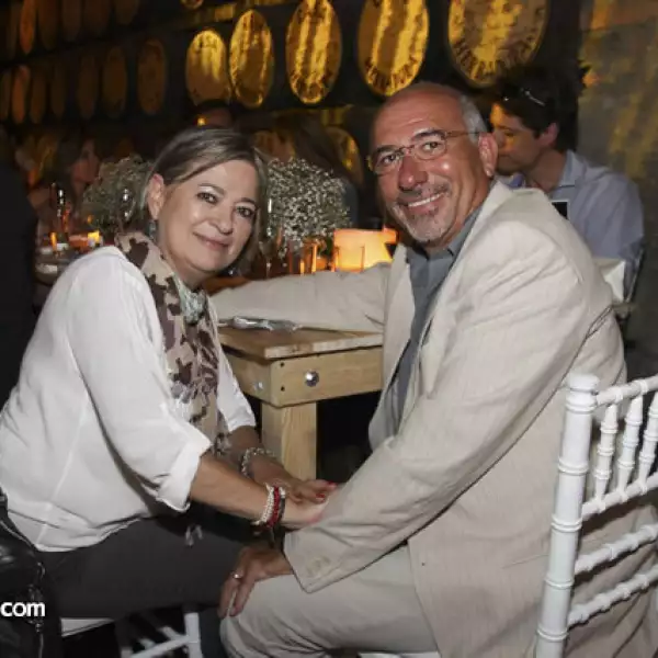 Carmen Cortés y Gabriel Esquivias