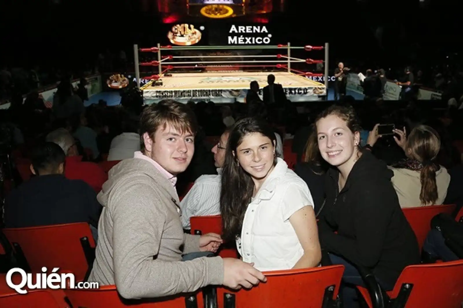 Federico Baños,Andrea Malo y Fernanda Baños