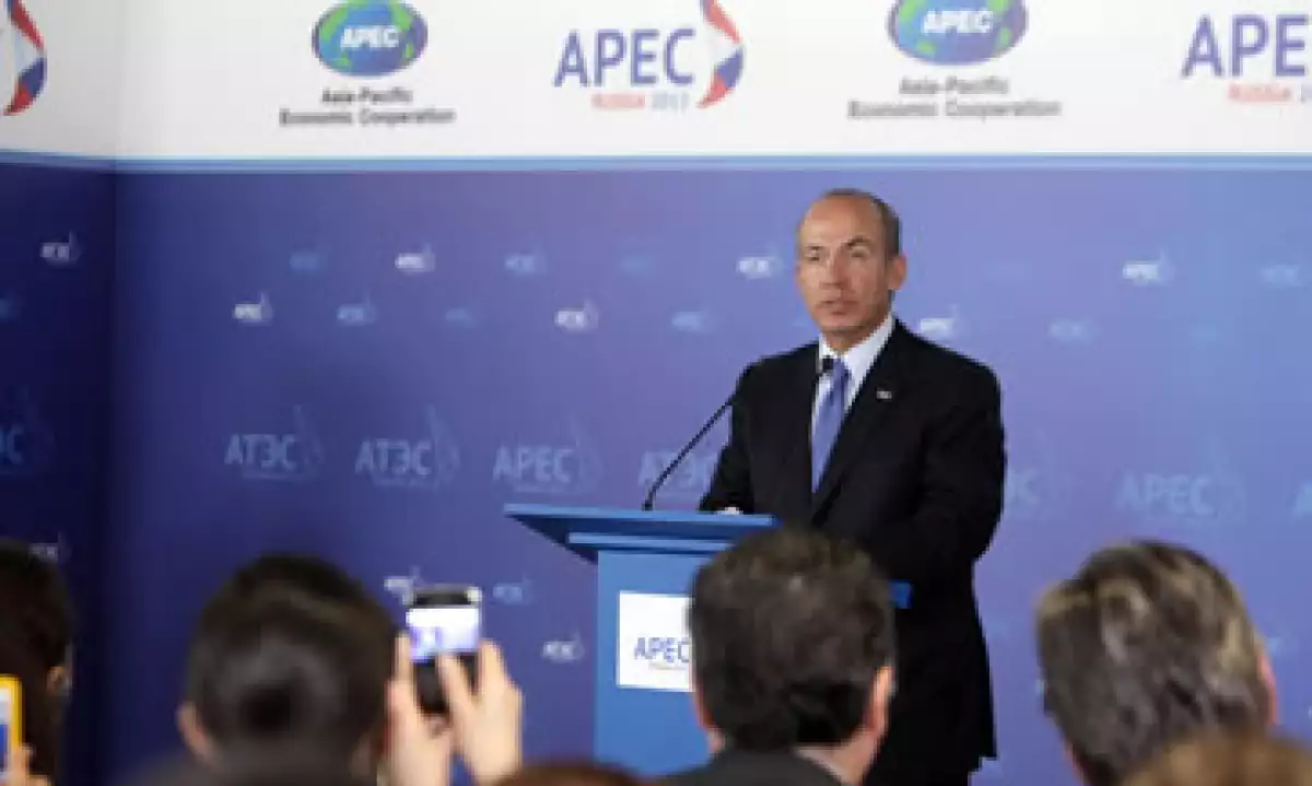 El presidente Felipe Calderón participó en la cumbre de la APEC. (Foto: Notimex)