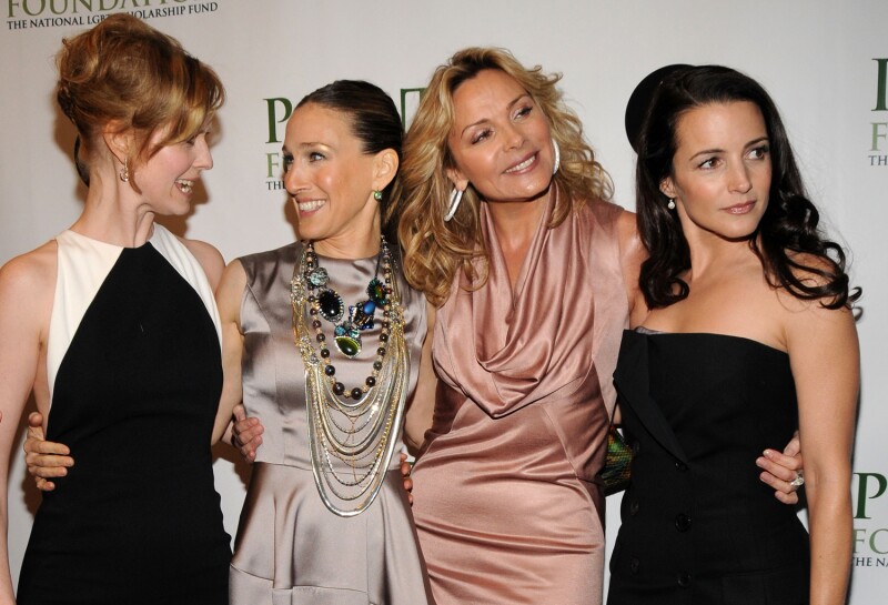 Sarah Jessica Parker y Kim Cattral