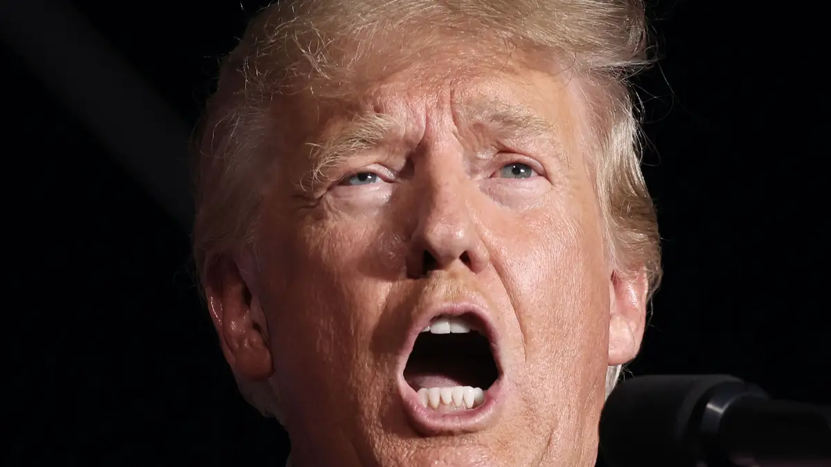 El expresidente de los Estados Unidos, Donald Trump, habla durante su primer mitin de campaña después de anunciar su candidatura a la presidencia en las elecciones de 2024 en un evento en Waco, Texas, EE. UU., el 25 de marzo de 2023