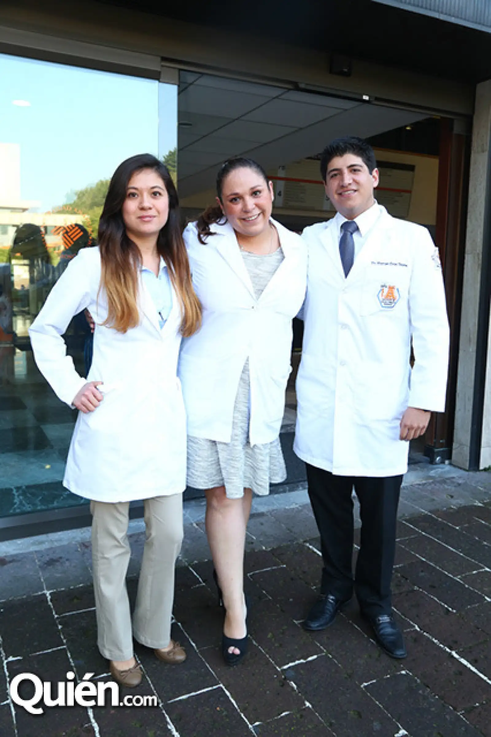 Paola Ramírez, Marañón Martínez y Rodrigo Cerón