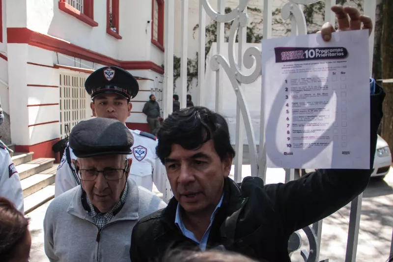 Boleta para consulta del Tren Maya