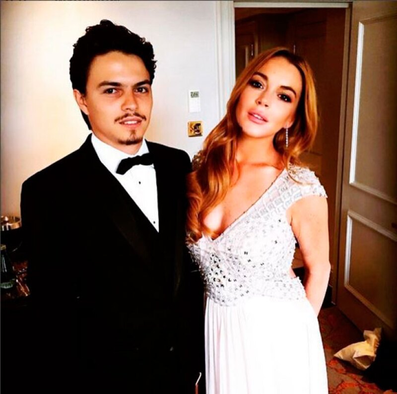 Con esta foto, la pareja agradeció la invitación al evento altruista.