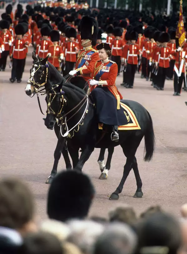 Foto: Shutterstock, Trooping the Colour 1981