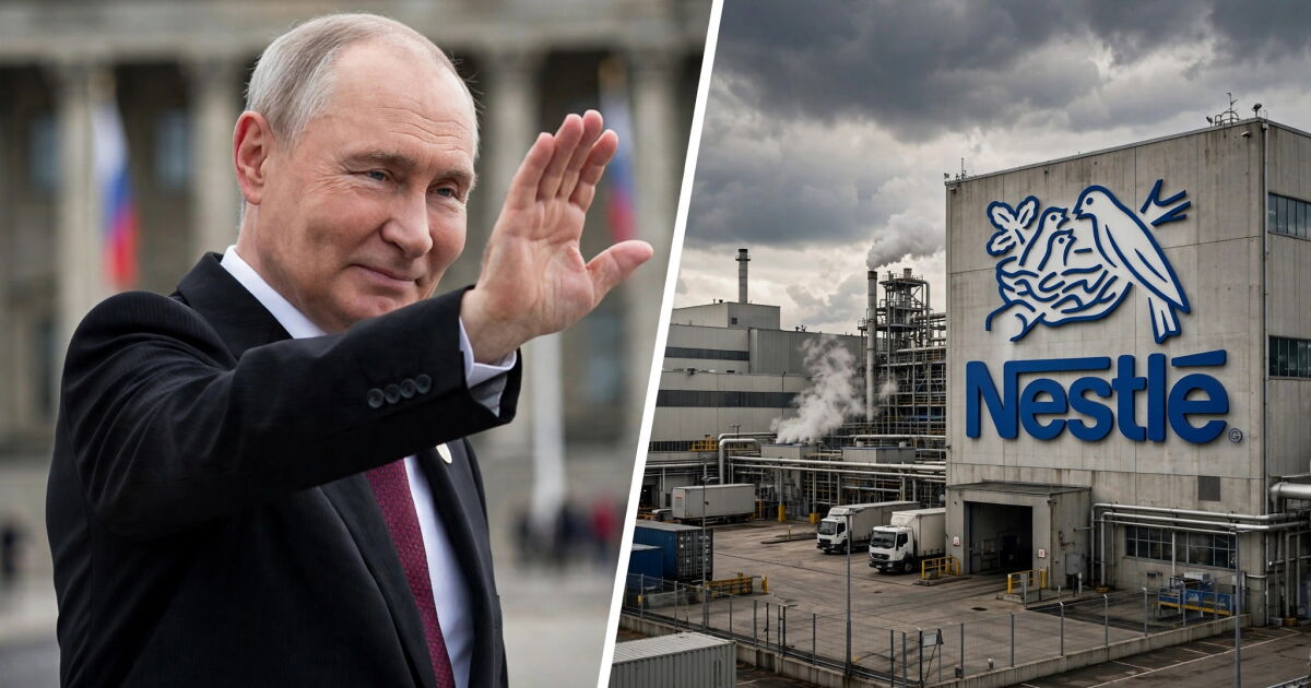 PUTIN ARRANCA MARCAS OCCIDENTALES: NESTLÉ Y AUCHAN BAJO CONTROL RUSO