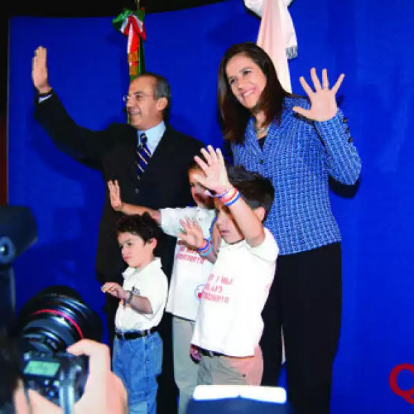 Felipe Calderon, Margarita Zavala de Calderon