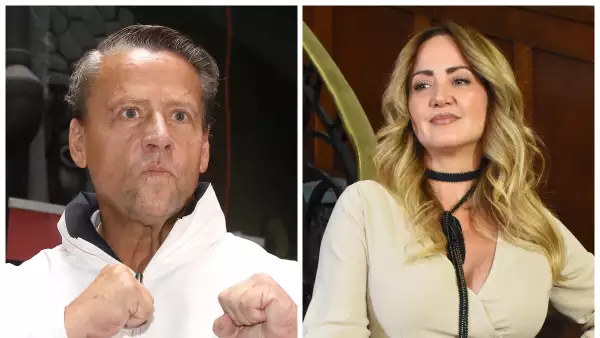 Alfredo Adame y Andrea Legarreta