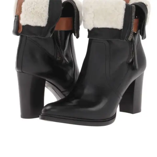 Los botines de Burberry son muy cómodos.