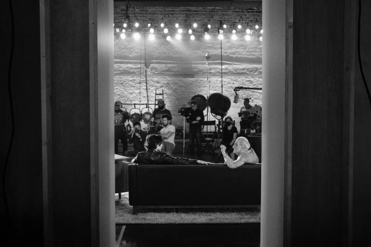 Timothée Chalamet y Martin Scorses para Chanel
