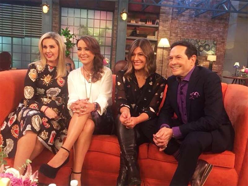 Atala Sarmiento, Aurora Valle, Martha Figueroa y Pepillo Origel