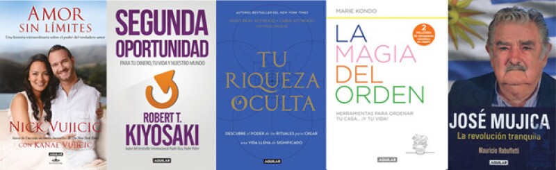 De Nick Vujicic a Marie Kondo, autores que han ganado reconocimiento mundial.