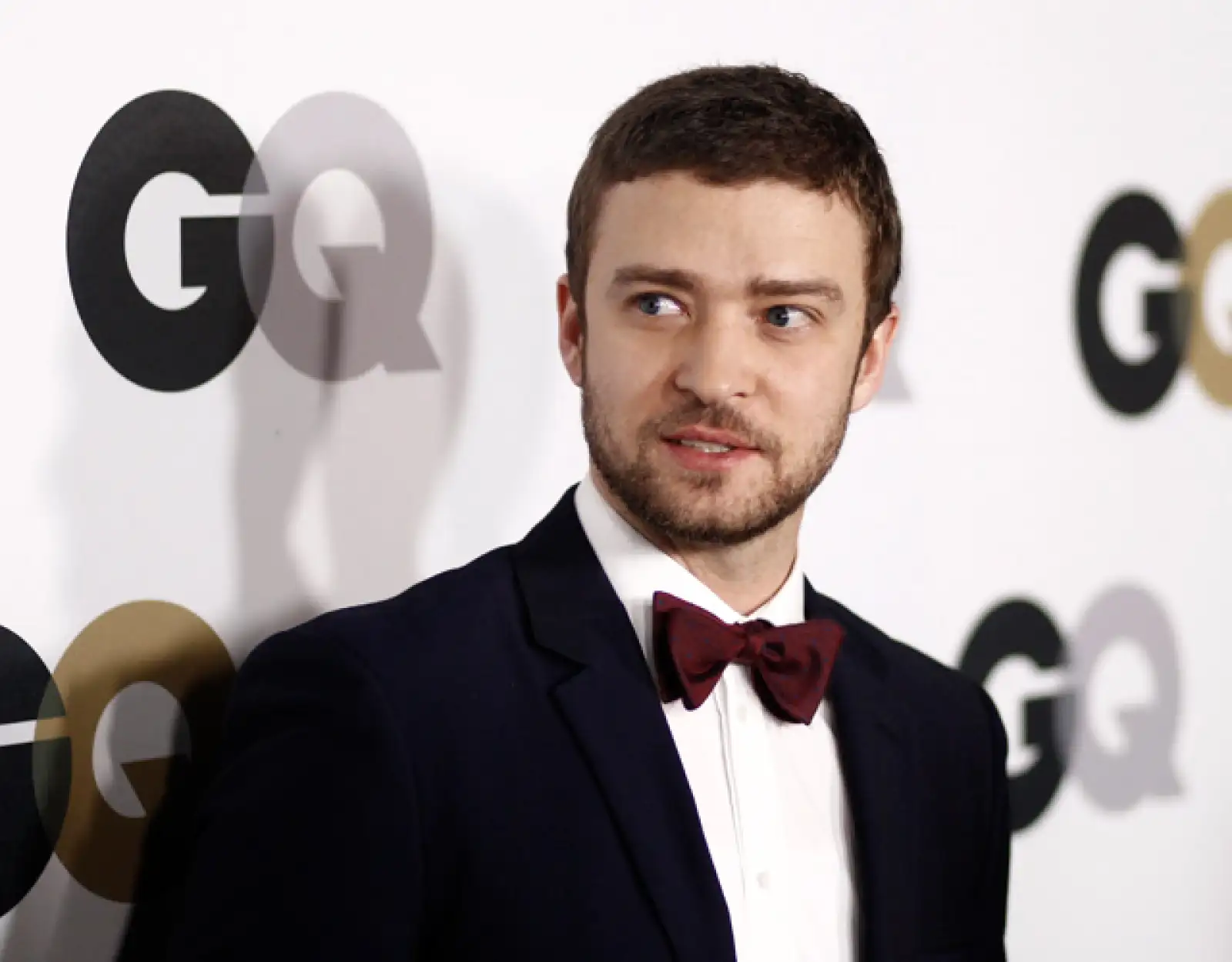 Justin Timberlake en la premiación del Hombre del Año de GQ.
