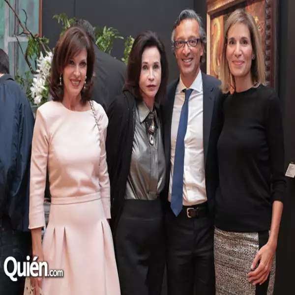 Aimée Servitje, Pepita Serrano, Alfonso Salem, Christiane Salem