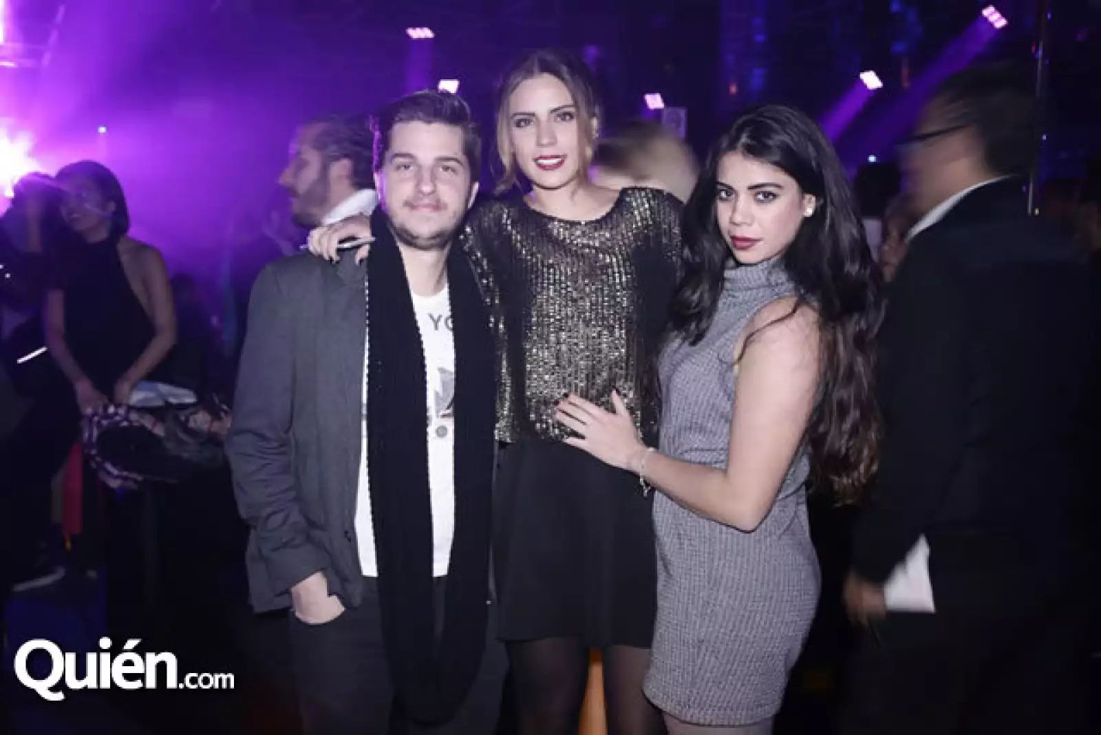 Omar Centeno, Daniela y Ana Sofia Rodríguez