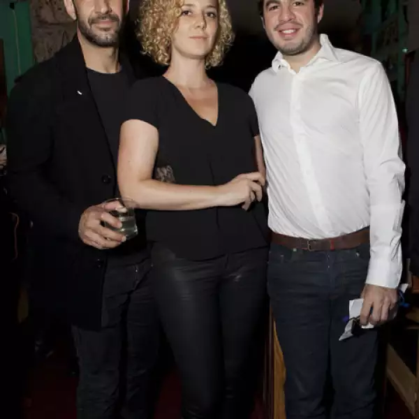 José María Yazpik, Johanna Murillo y Rodrigo Peñafiel.