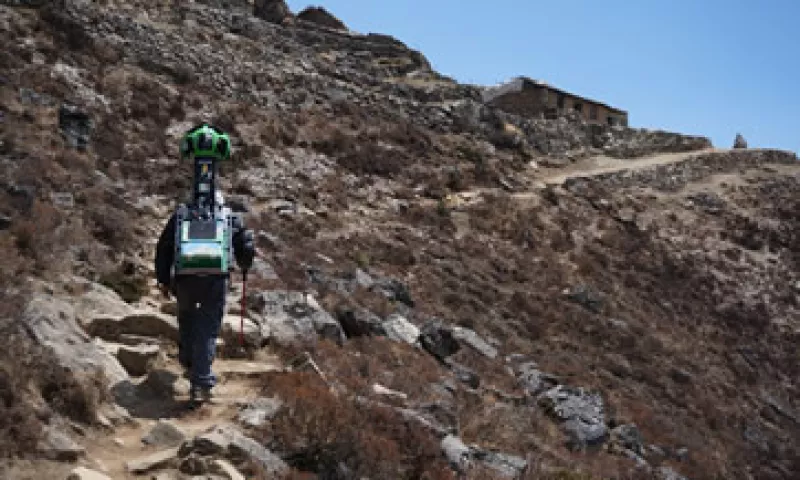 El servicio Street View ofrece vistas del parque nacional de Sagarmatha. (Foto: AFP )
