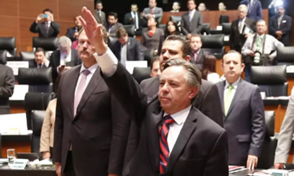 Eduardo Medina Mora fue elegido con 83 votos en el Senado. (Foto: Cuartoscuro )
