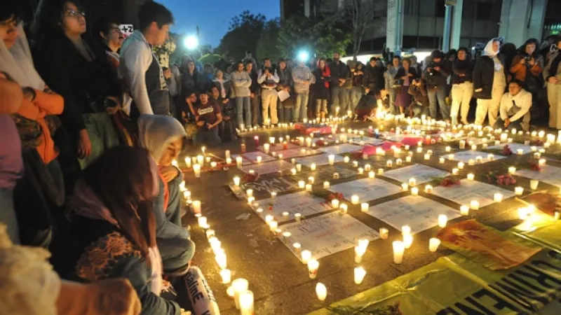 Manifestantes Marisela Escobedo PGR
