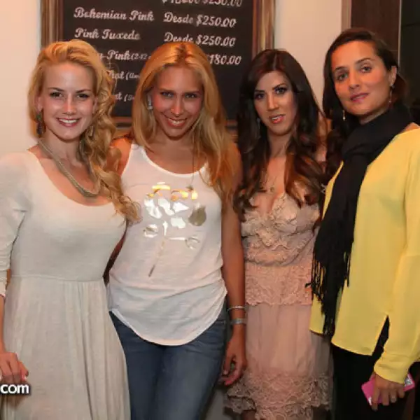 Altair Jarabo, Jimena Gallego, Cassandra Pelizza y Natalia Esponda