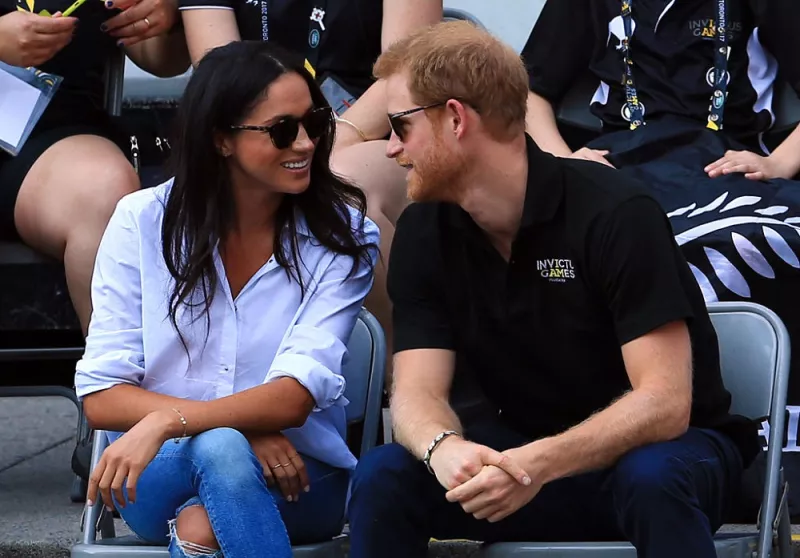 Meghan Markle y el príncipe Harry