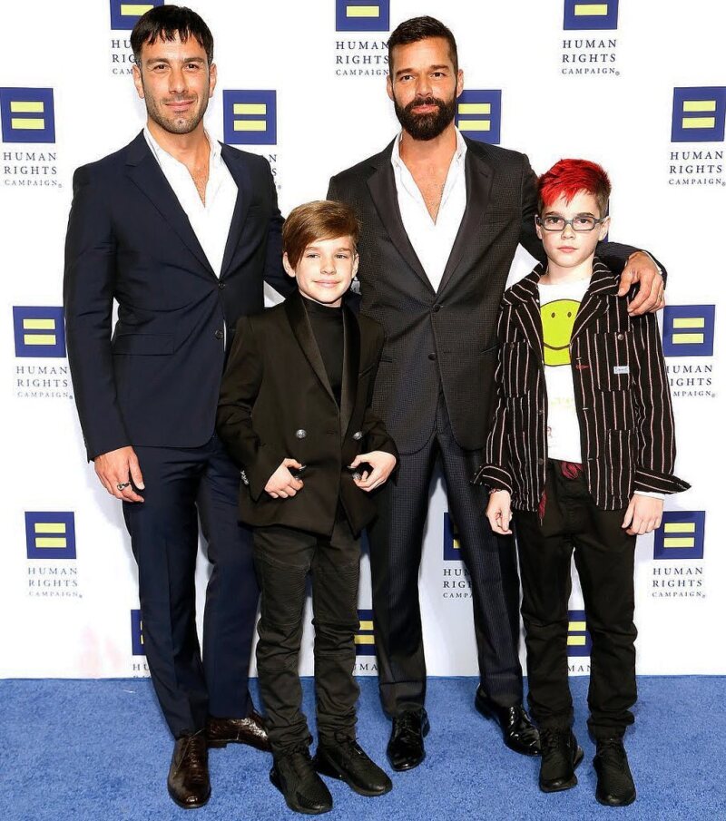 Jwan Yosef, Valentino, Matteo, Ricky Martin