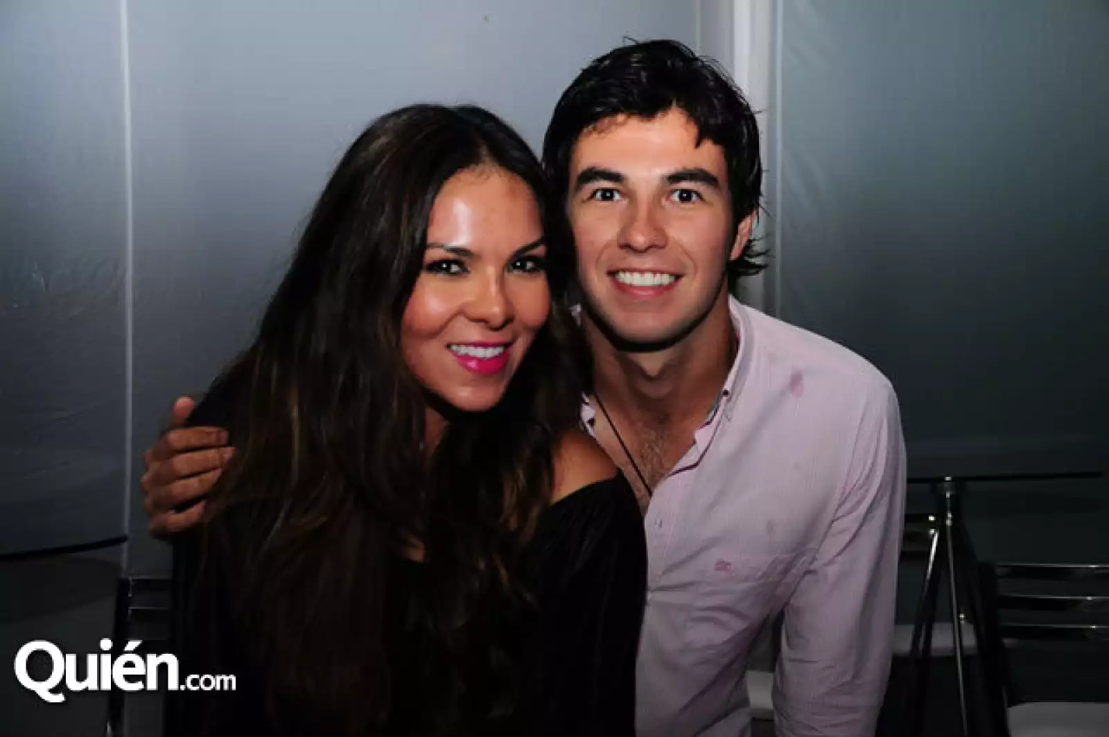 Paola Pérez y Checo Pérez