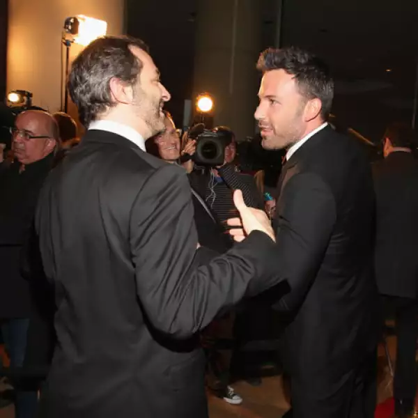 Judd Apatow y Ben Affleck.