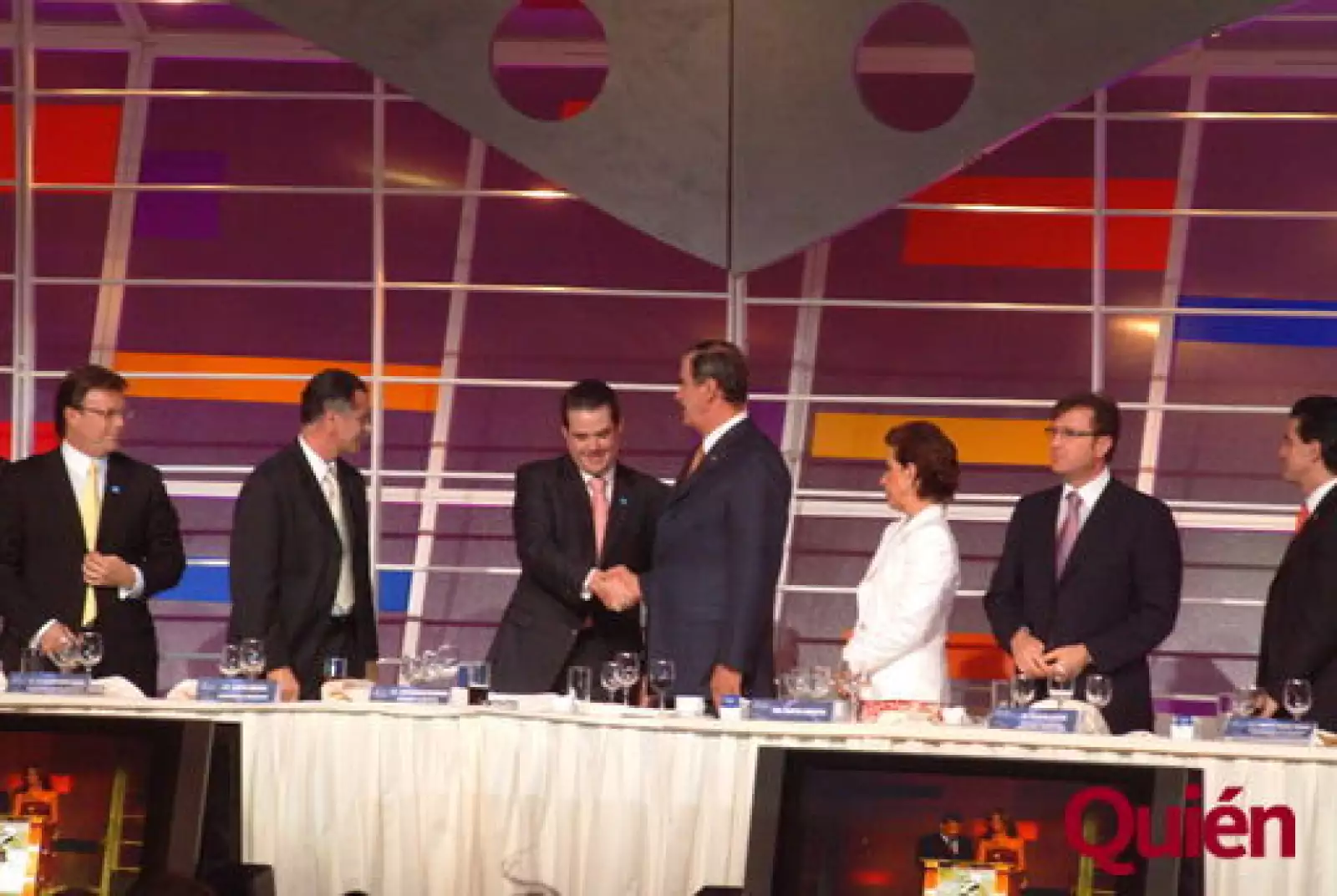 Carlos Abascal, Juan Domingo Beckman, Vicente Fox, Marta Sahagún