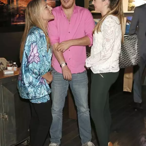 Monique Izcovich,Bernardo Azani y Dafne Muro