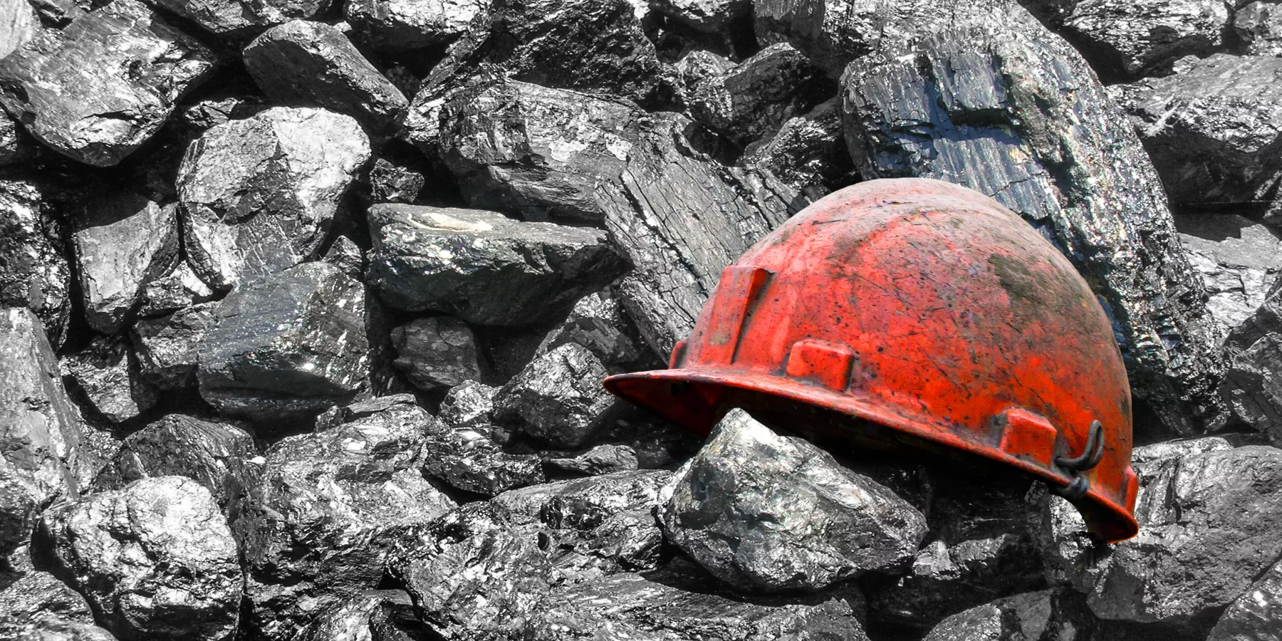 Extraction of coal.