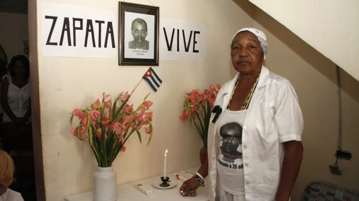 madre del disidente orlando zapata