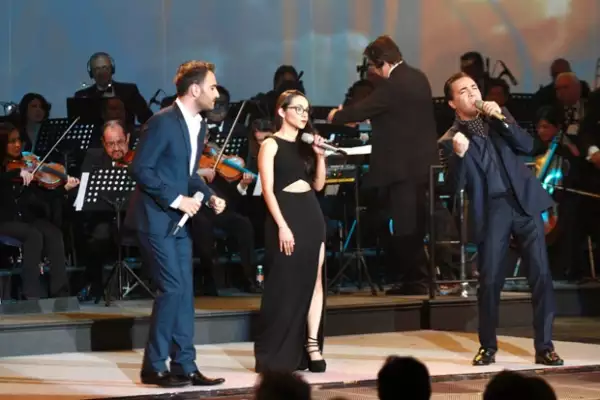 Chui Navarro también fue uno de los invitados a cantar los mejores temas de telenovela de las últimas décadas.