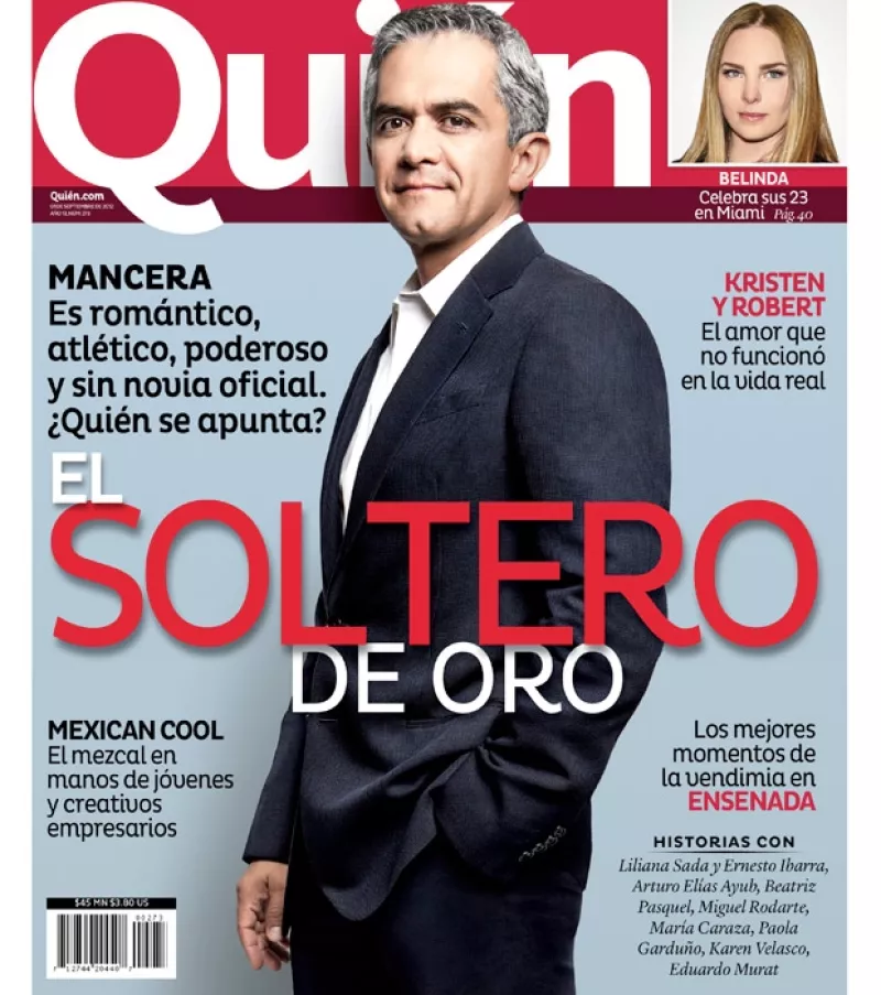 El virtual jefe de Gobierno capitalino es el prospecto perfecto: romántico, atlético, poderoso y sin novia oficial. ¿Quién dijo yo?