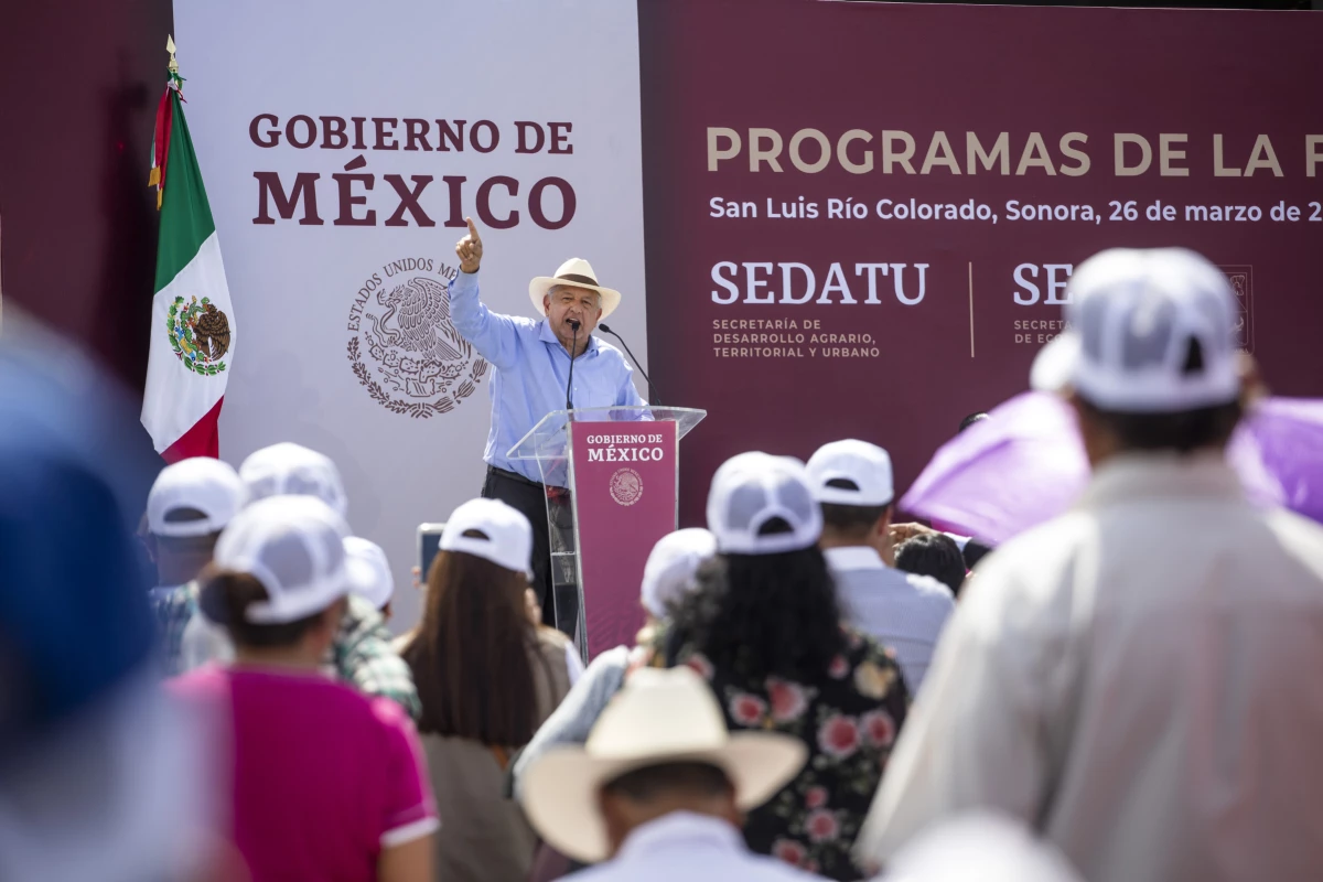 AMLO en Sonora.