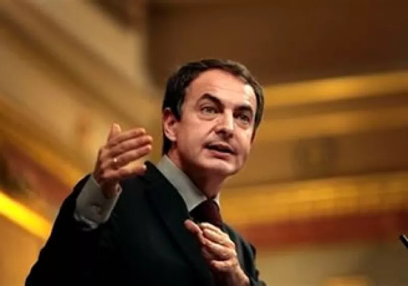 El presidente español; José Luis Zapatero llamó a la oposición a a poyar sus propuestas económicas. (Foto: AP)